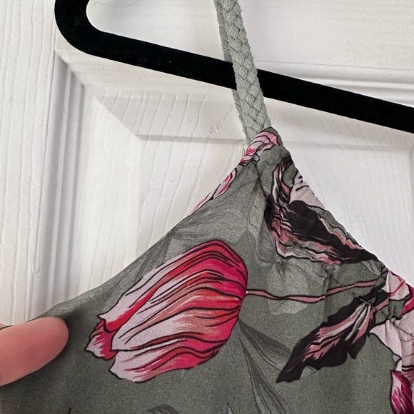 Elena Baldi Silk Blend Floral Sundress Italy Boho S - Picture 9 of 11